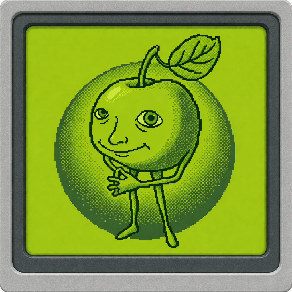 MANple mascot, close portrait